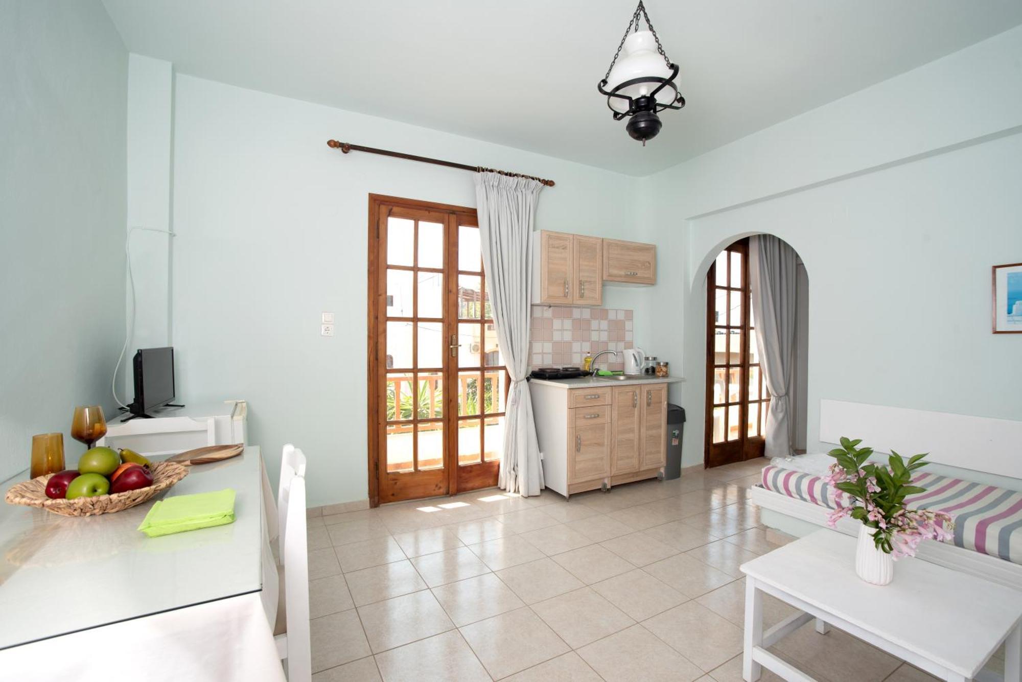 Alexandra Apartments Stalida Bagian luar foto
