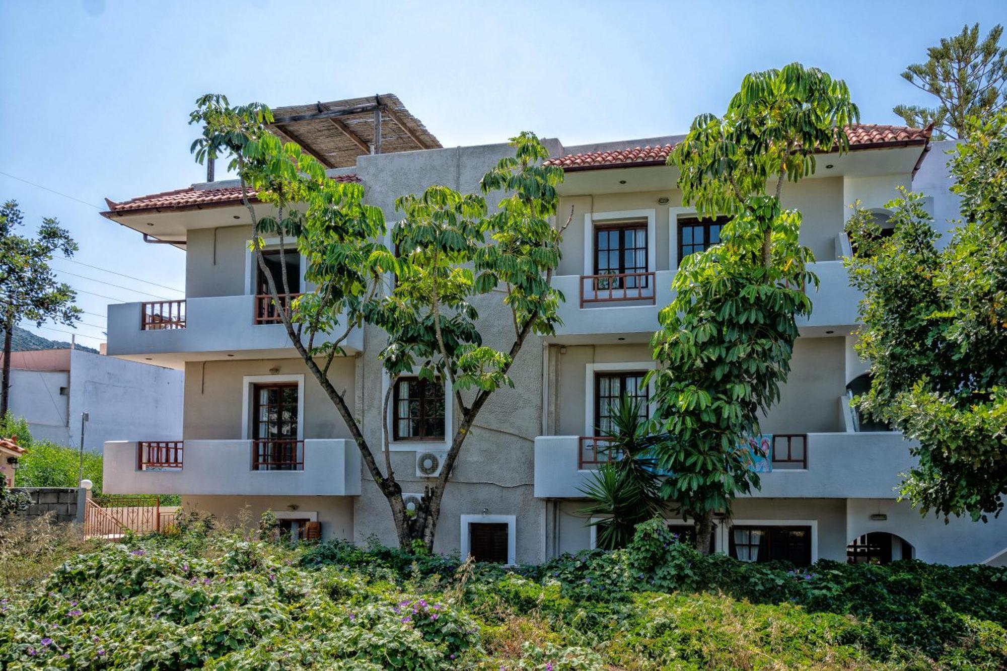 Alexandra Apartments Stalida Bagian luar foto